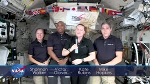 NASA Astronauts Share Their Inauguration Message From The Space Station